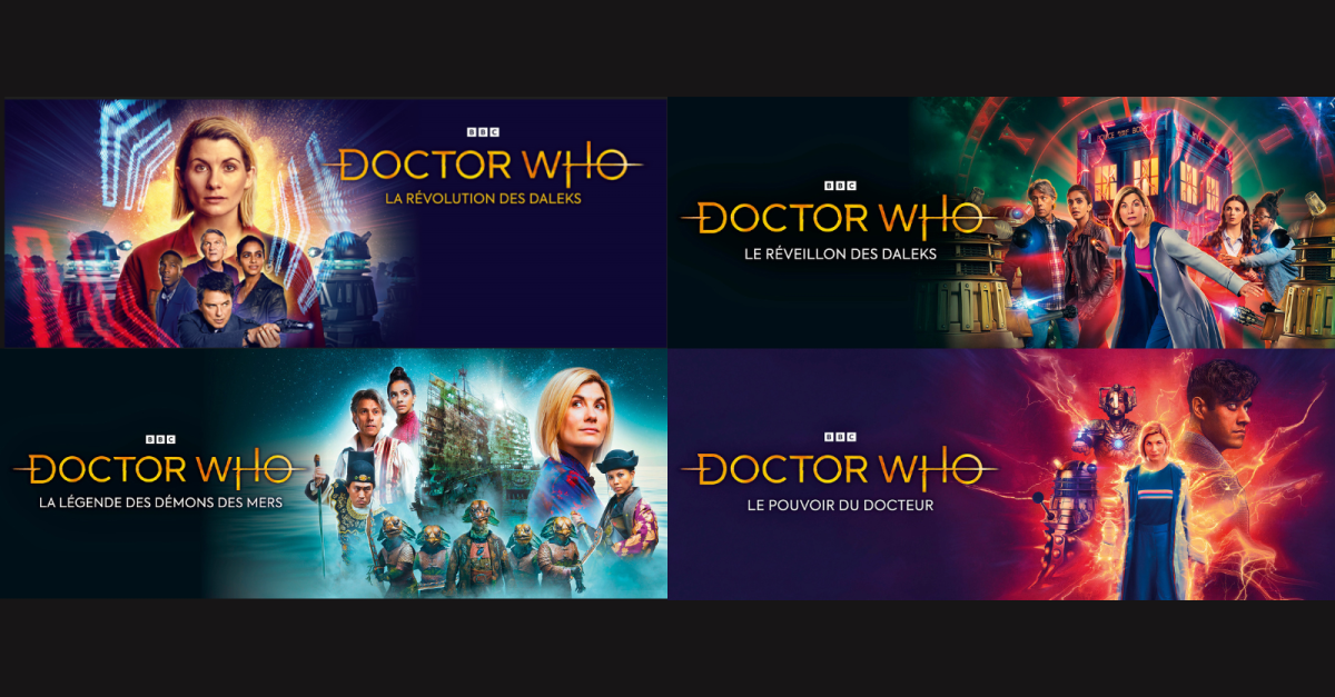 4 épisodes spéciaux de la série Doctor Who FranceTvPro.fr